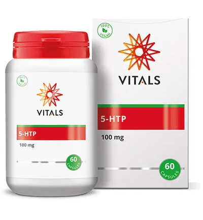 Vitals 5-HTP 100 mg (60 vega capsules)