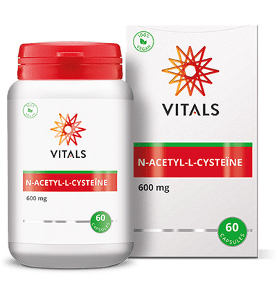Vitals N-Acetyl-L-cysteine 600 mg (60 vega capsules)