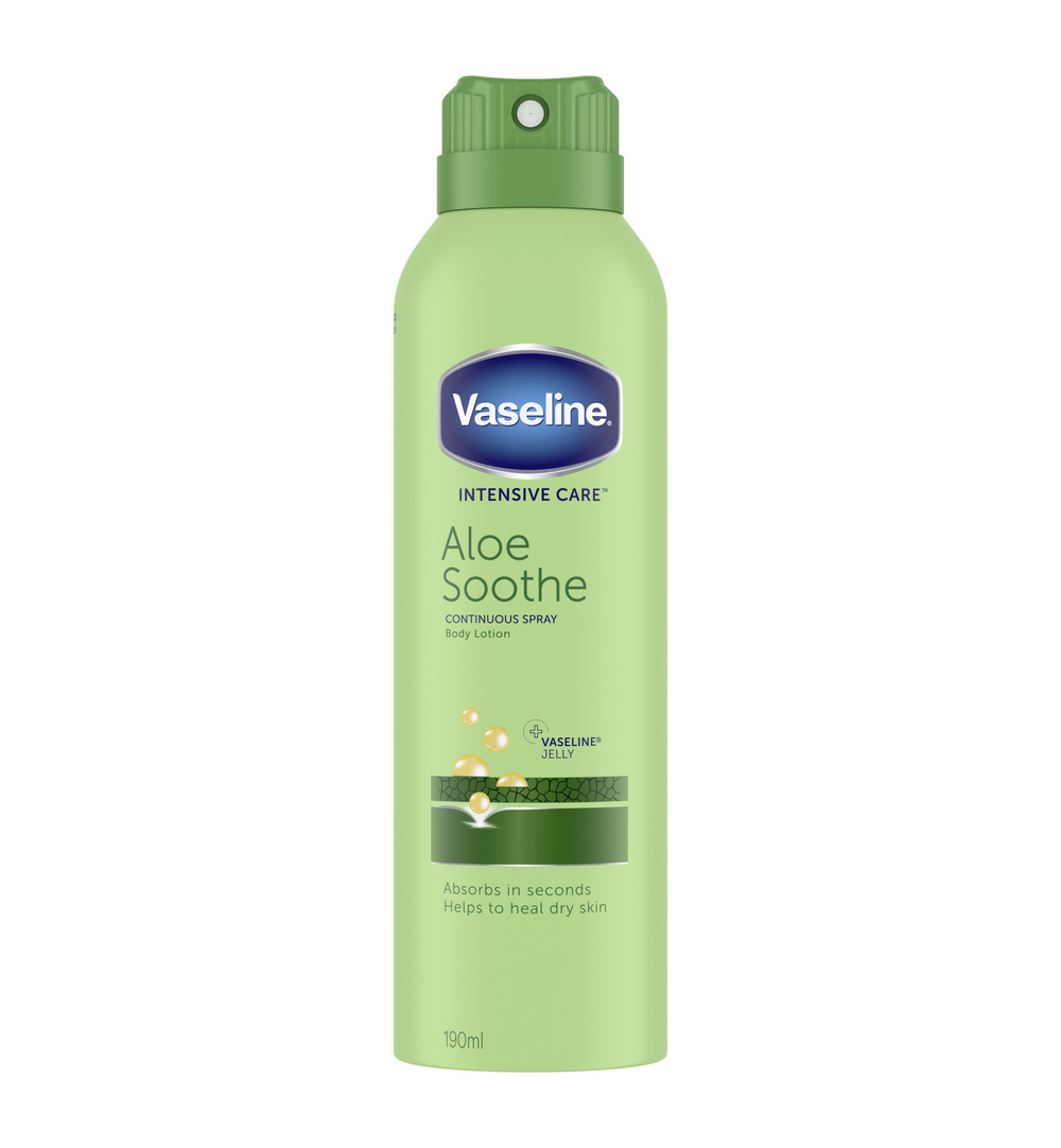 Vaseline Lotion spray aloe vera (190 ml)