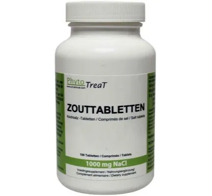 PhytoTreat Zout 1000mg NACL (100 tabletten)
