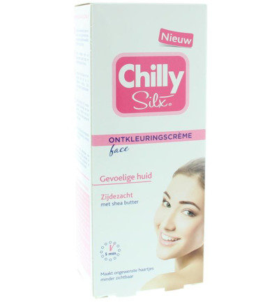 Chilly Ontkleuringscreme gezicht (75 ml)