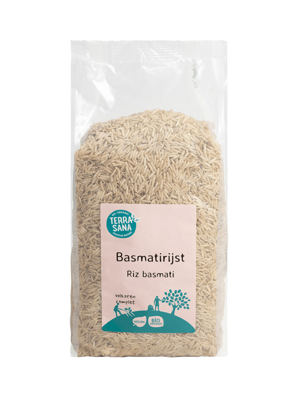 TerraSana Basmati rijst bruin bio (1000 gr)