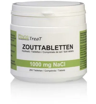 PhytoTreat Zout 1000mg NACL (250 tabletten)