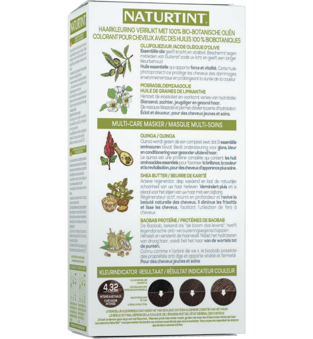 Naturtint Intens 4.32 kastanje (170 ml)