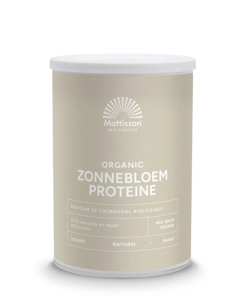 Mattisson Vegan Zonnebloem Proteine 45% Bio (400 gr)