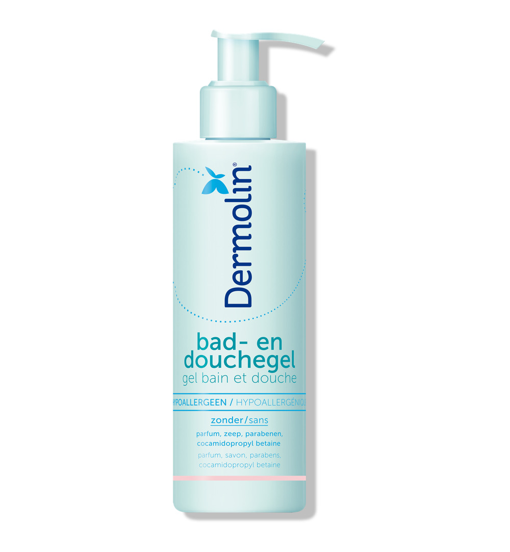 Dermolin Bad En Douchegel CAPB Vrij (200 ml)