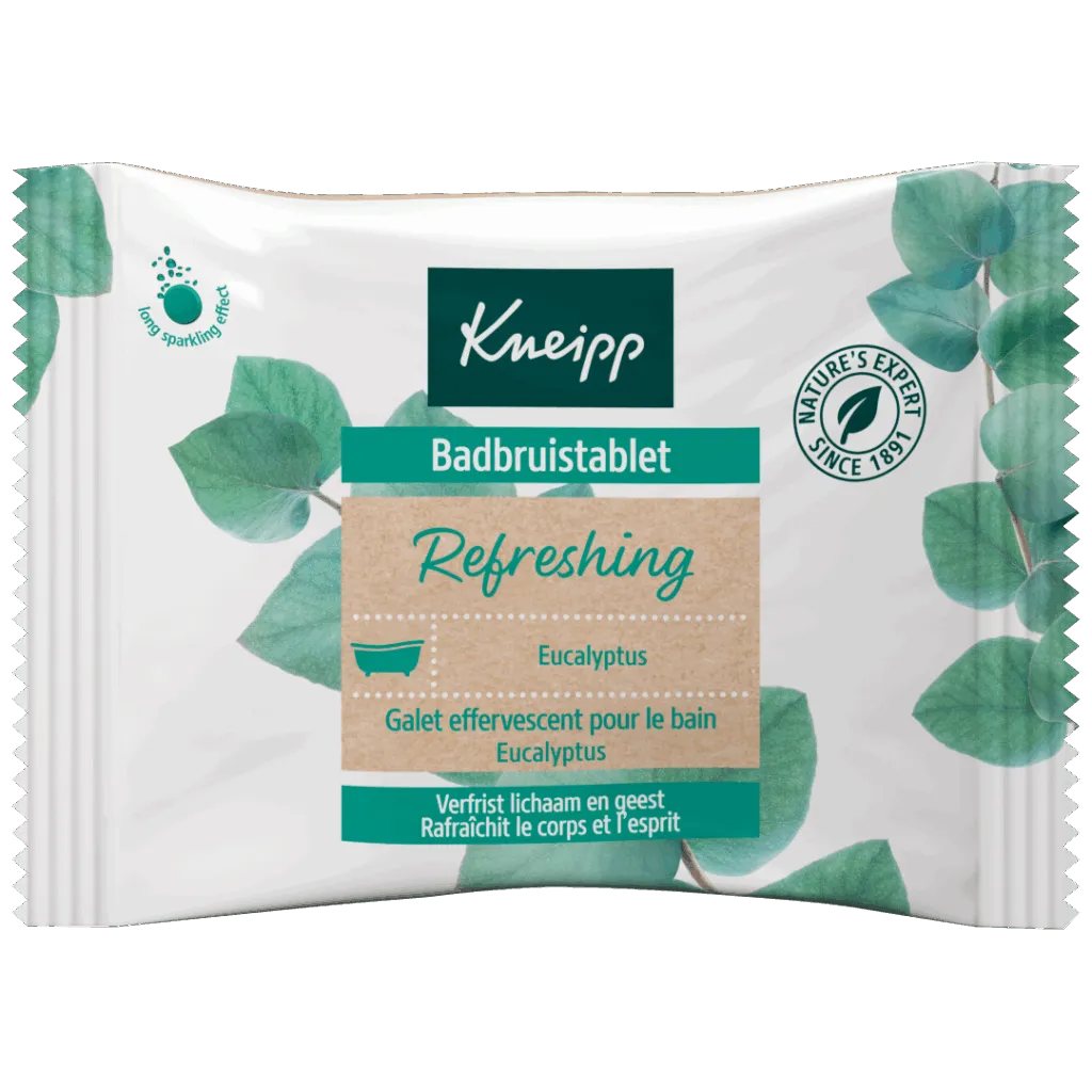 Kneipp Badbruistablet eucalyptus (80 gr)