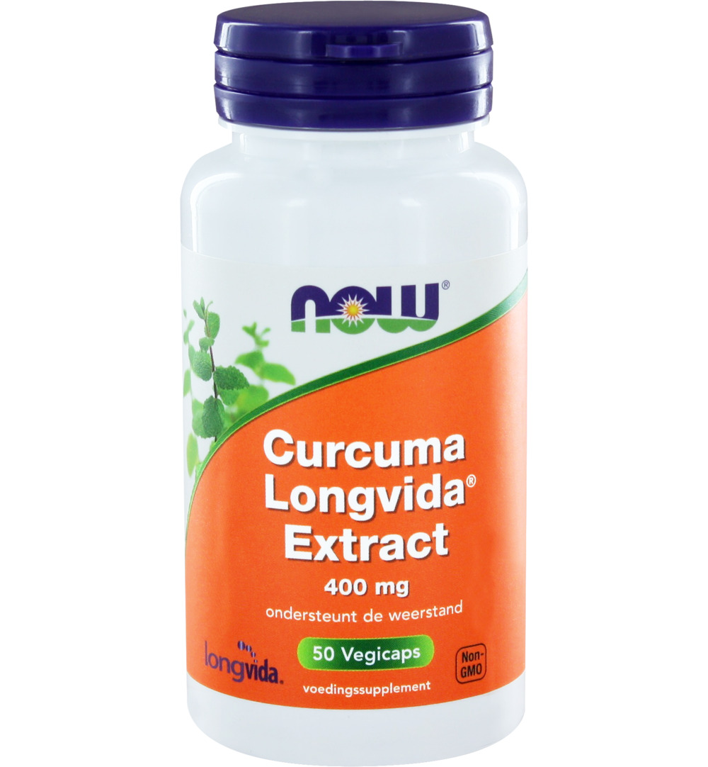 Now Curcuma longvida extract (50 vega capsules)