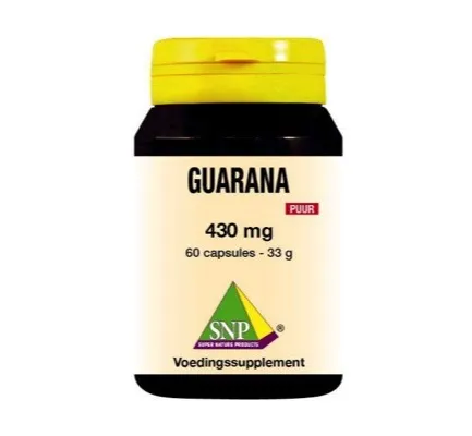 Snp Guarana 430 mg puur (60 capsules)