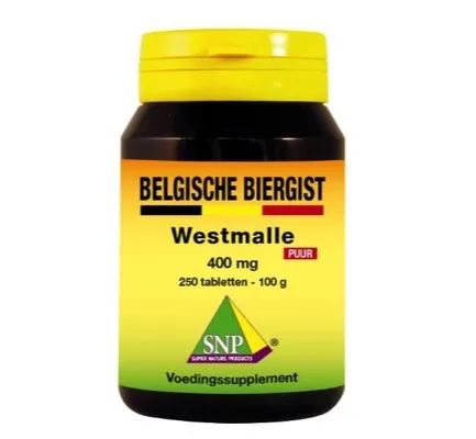 Snp Belgische biergist 400 mg puur (250 stuks)