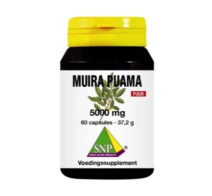 Snp Muira puama 5000 mg puur (60 capsules)