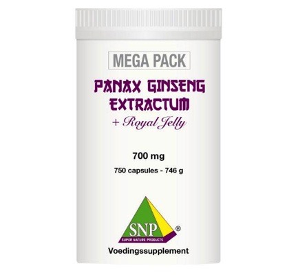 Snp Panax Ginseng Extract Megapack (750 capsules)