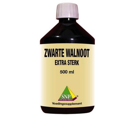 Snp Zwarte walnoot extra sterk megapack (500 ml)