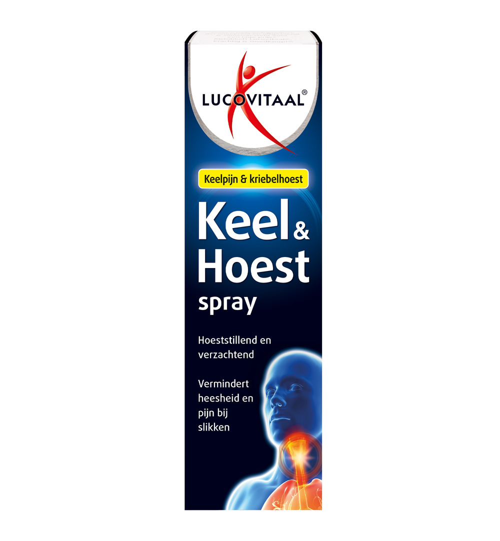 Lucovitaal Keel & Hoestspray (20 ml)