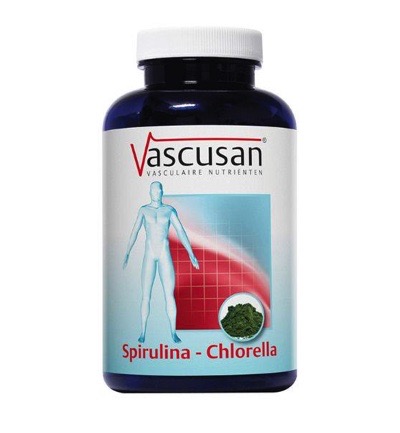 Vascusan Spirulina chlorella (500 tabletten)