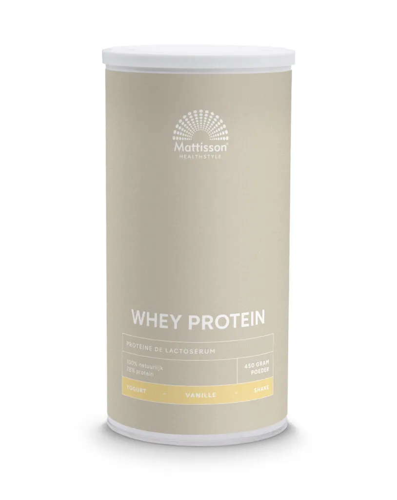 Mattisson Sport Wei Whey Proteine Concentraat Vanille (450 gr)