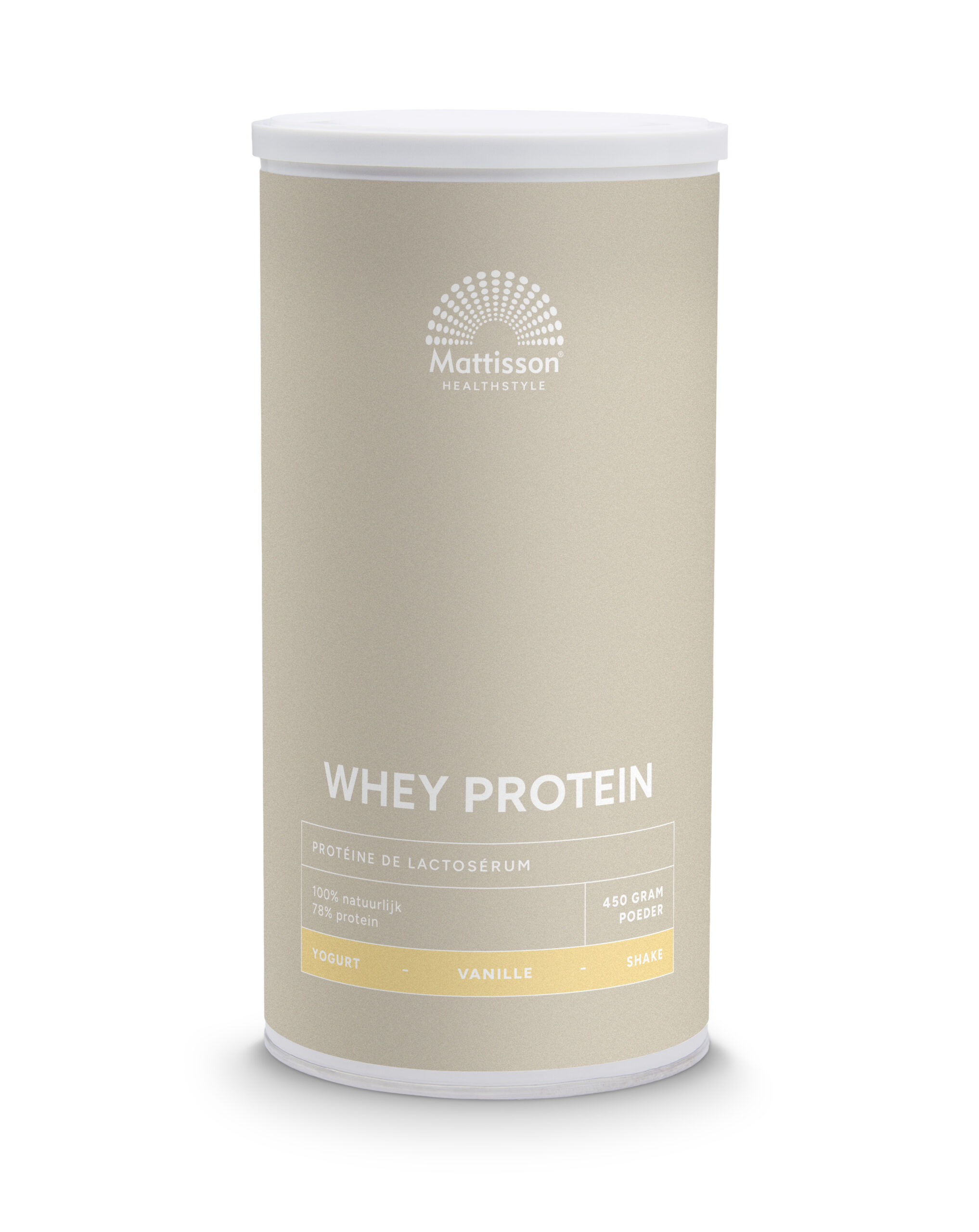 Mattisson Sport Wei Whey Proteine Concentraat Vanille (450 gr)