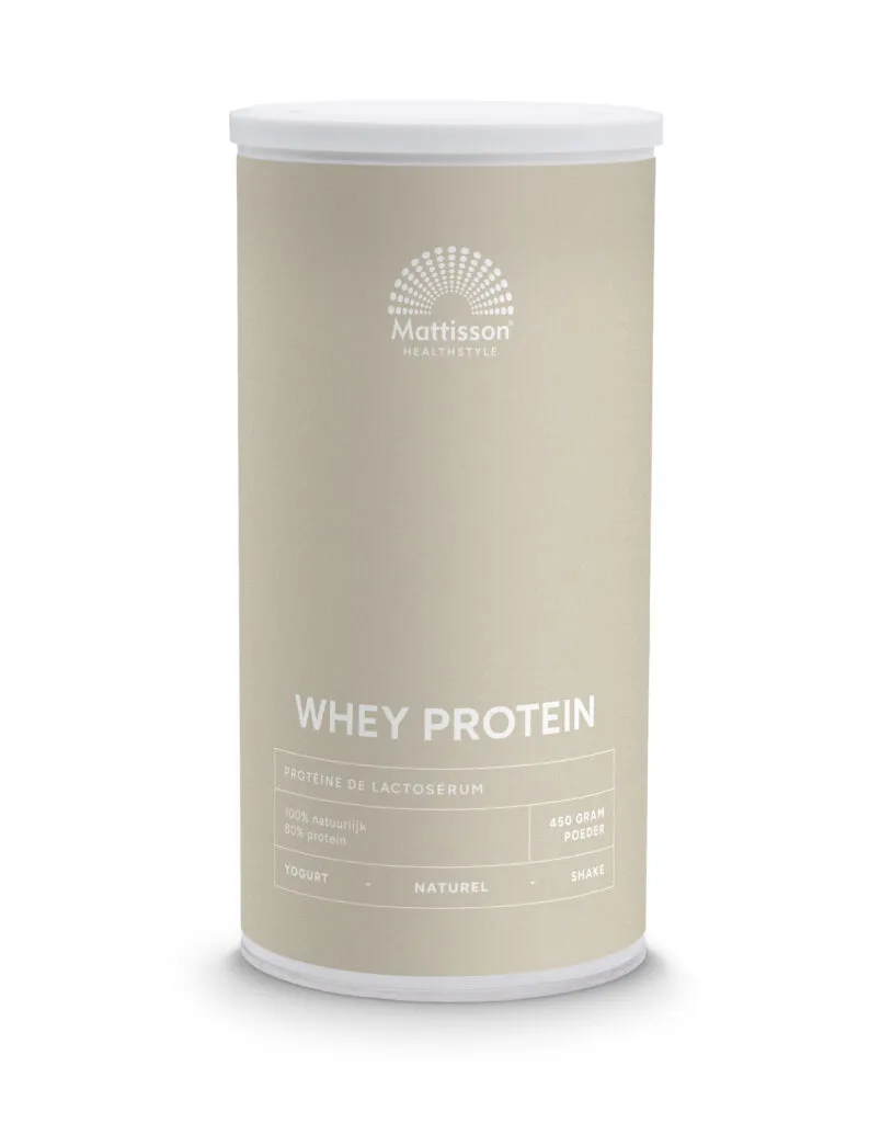 Mattisson Sport Wei Whey Proteine Concentraat Naturel (450 gr)