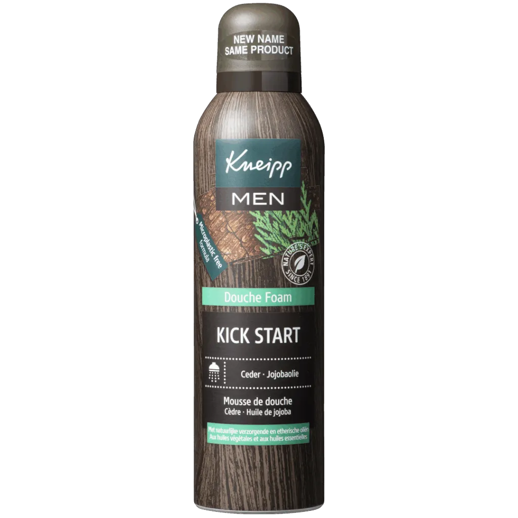 Kneipp Douche foam men ceder-jojoba (200 ml)