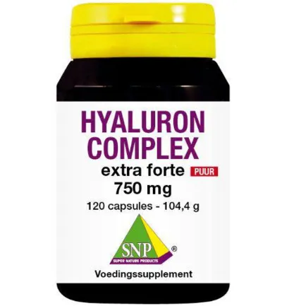 Snp Hyaluron complex 750 mg puur (120 capsules)