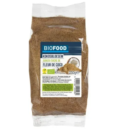 Biofood Kokosbloesemsuiker Bio (250 gr)