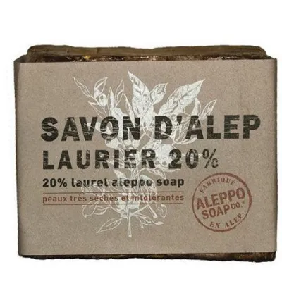 Aleppo Soap Co Aleppo zeep 20% laurier (200 gr)