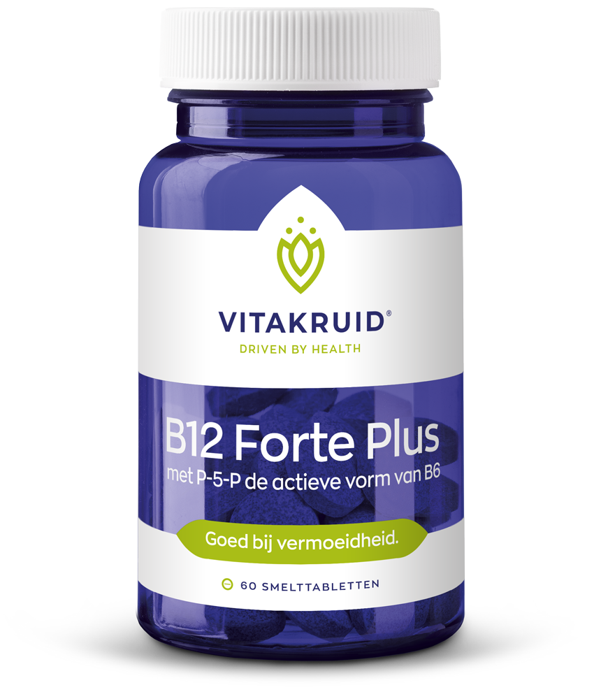 Vitakruid B12 Forte Plus® 3.000 Met P-5-P Vitamine (60 tabletten)