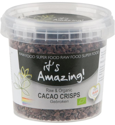 It'S Amazing Raw & Organic Cacao Crisps Gebroken Bio (150 gr)