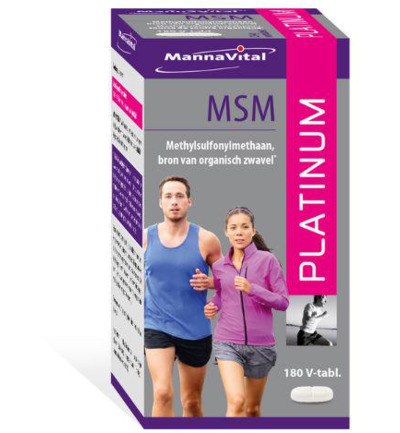 Mannavital MSM Platinum (180 tabletten)