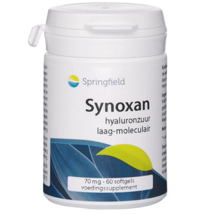 Springfield Synoxan hyaluronzuur low-molec 70 mg (60 softgels)