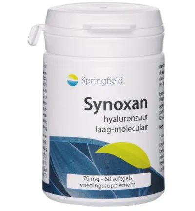 Springfield Synoxan hyaluronzuur low-molec 70 mg (60 softgels)