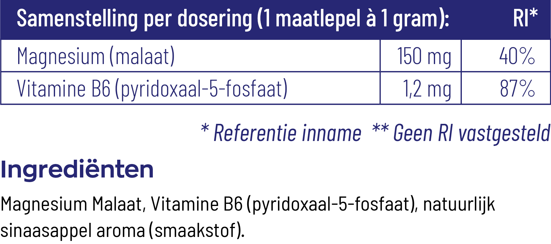 Vitakruid Magnesium Malaat Met Vitamine B6 (P-5-P) (120 gr) - image 3