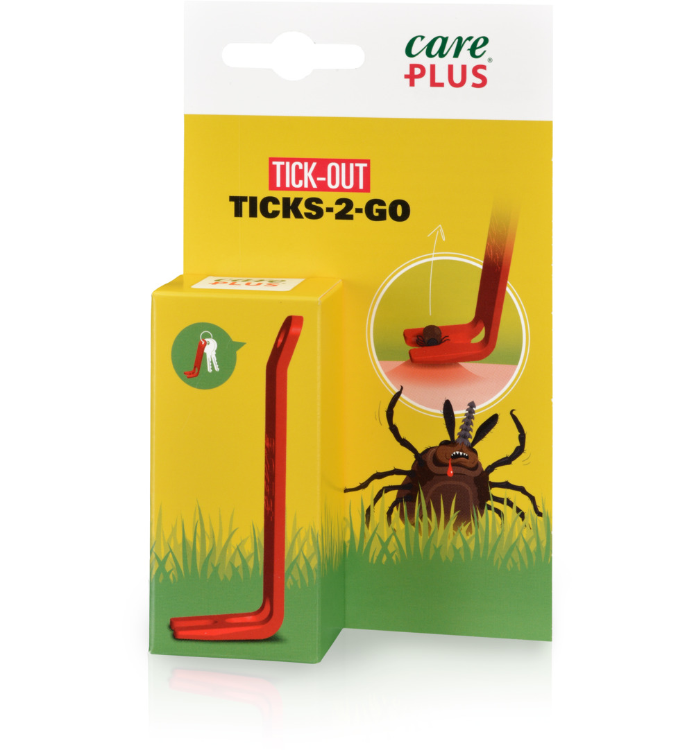 Care Plus Tick Out Ticks 2-Go (1 stuk)