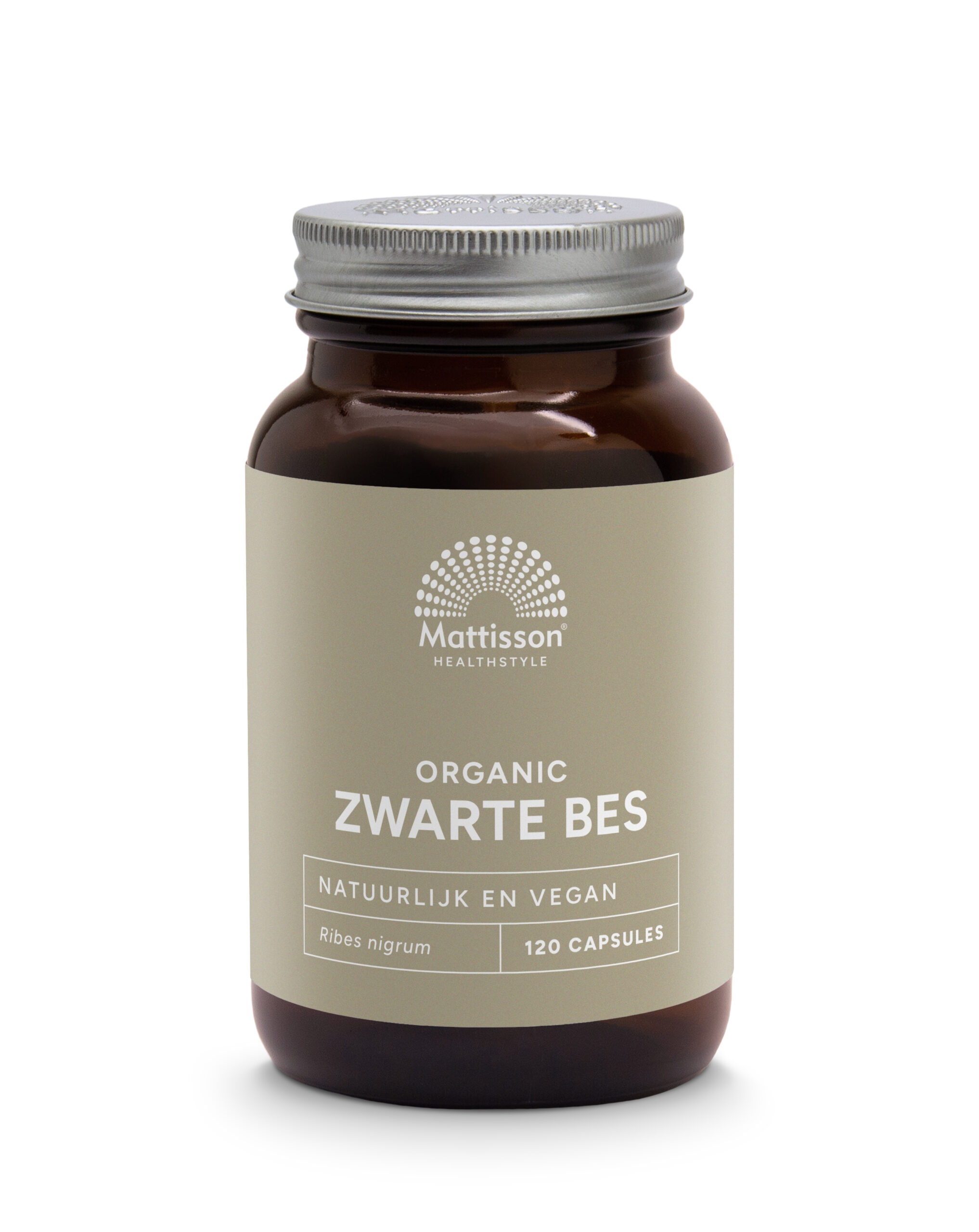 Mattisson Zwarte Bes Bio (120 vega capsules)