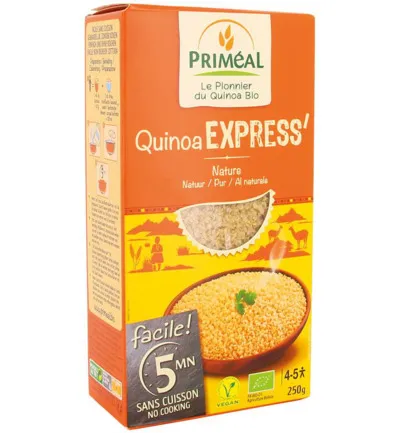 Priméal Quinoa Express Puur Natuur Bio (250 gr)