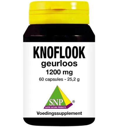 Snp Knoflook geurloos 1200 mg (60 capsules)