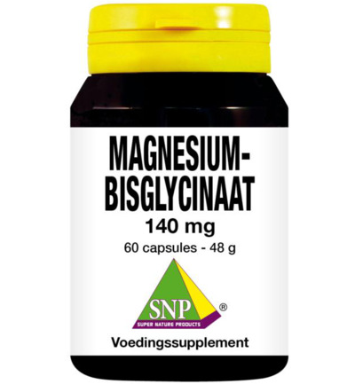 Snp Magnesium bisglycinaat 140 mg (60 capsules)