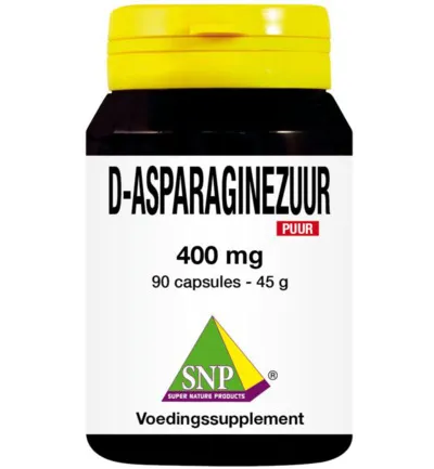 Snp D-Asparaginezuur 400 mg puur (90 capsules)