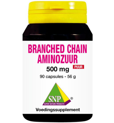 Snp Branched chain aminozuur 500 mg puur (90 capsules)