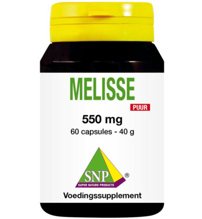 Snp Melisse 550 mg puur (60 capsules)