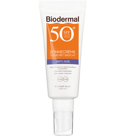 Biodermal Anti age creme gezicht SPF50+ (40 ml)