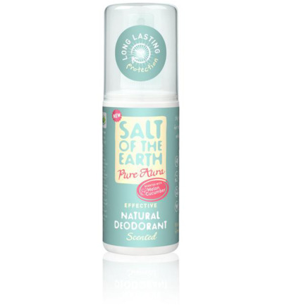 Salt Of The Earth Natuurlijke deo pure aura spra (100 ml)
