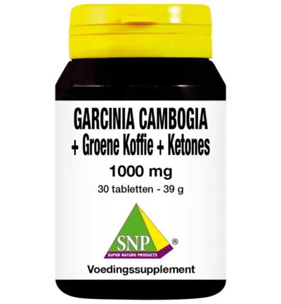 Snp Garcinia +groene koffie + ketones (30 tabletten)