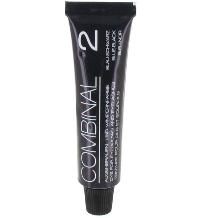 Combinal Wenkbrauwen wimperverf blauw/zwart (15 ml)