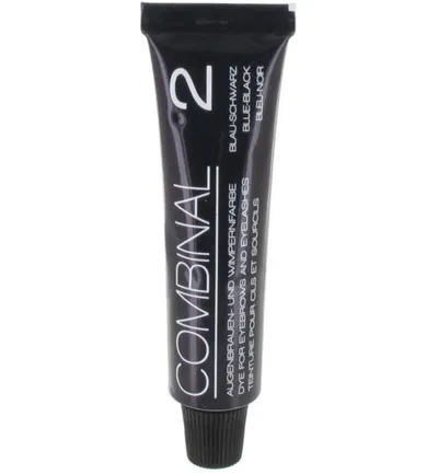 Combinal Wenkbrauwen wimperverf blauw/zwart (15 ml)