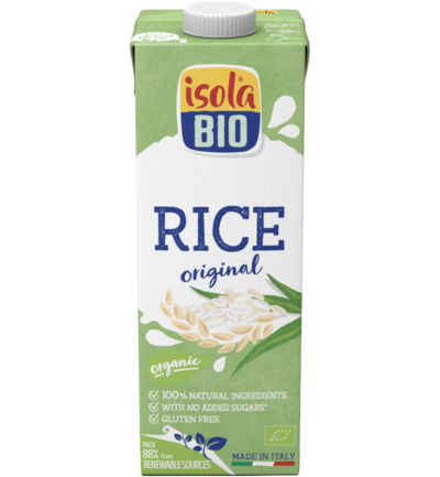 Isola Bio Rijstdrank Naturel Bio (1000 ml)