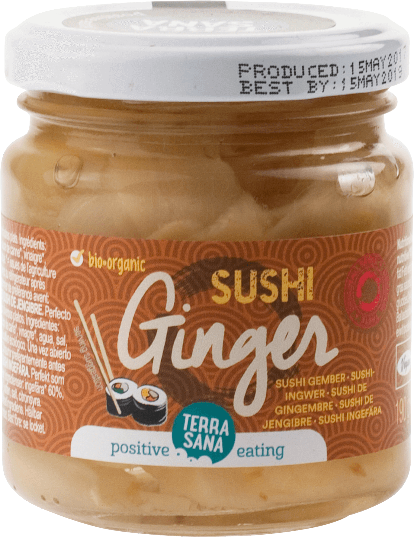 Terrasana Sushi Gember Bio (190 gr)
