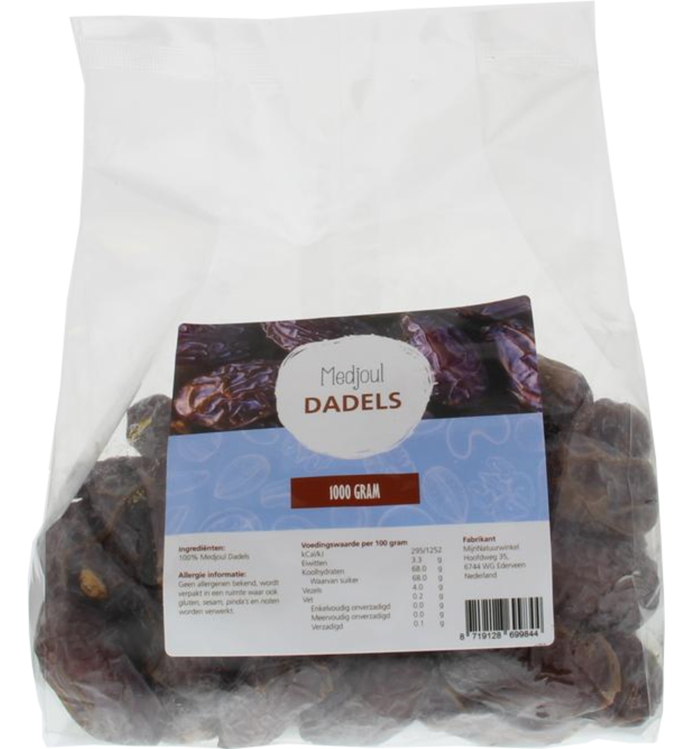 Mijnnatuurwinkel Medjoul Dadels (1000 gr)
