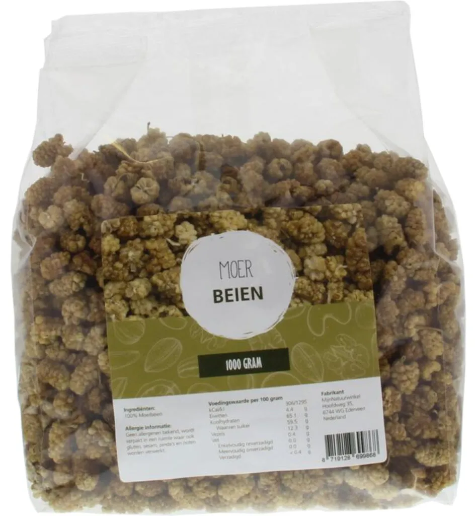Mijnnatuurwinkel Moerbeien (1000 gr)