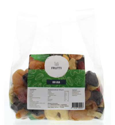 Mijnnatuurwinkel Tutti Frutti (1000 gr)